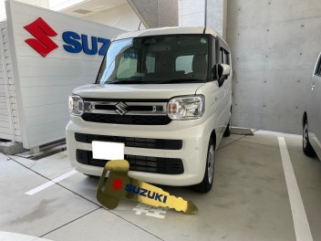 スペーシア　ご納車おめでとうごさいます